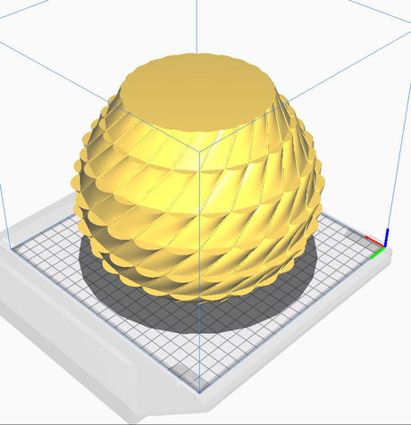 3DPPA Syko Geometric Lamp Shade | 3D Printed Pendant Light Cover | Modern E27 Lampshade | Ceiling Lighting Decor | Home Gift - LV3DPrinting