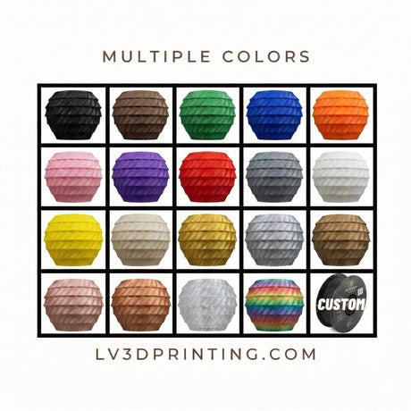 3DPPA Syko Geometric Lamp Shade | 3D Printed Pendant Light Cover | Modern E27 Lampshade | Ceiling Lighting Decor | Home Gift - LV3DPrinting