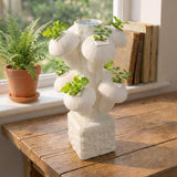 LV 3D Mini Stackable Hydroponic Mushroom System | Desktop Indoor Garden | 3D Printed Hydroponic Planter | Modern Herb Grow Kit - LV3DPrinting