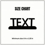 LV 3D Double Word Ambigram Desk Name Plaque | Personalized 3D Name Illusion Sign | Custom Desk Decor | Fun Gift for Her or Kids - LV3DPrinting