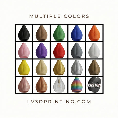 Lunfardo Luana Pendant Lamp Shade | Home Decor | Gift Idea | Geometric | Pendant Lighting - LV3DPrinting