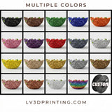 LV 3D Grape Bowl | Decor | Tableware | Decorative Fruit Bowl | Modern Centerpiece - LV3DPrinting