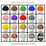 Lunfardo Jongo Table Lamp | Mushroom Lamp | RippleMesh Texture | Modern Home Decor | Geometric Lighting | 3D Printed Lamp | Gift Idea