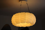Lamp Printed IAP Airy Chandelier V2 Helix | Cloud Chandelier | 3D Printed Pendant Light | Modern Ceiling Lamp