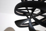 Lamp Printed IAP Helix Chandelier | 3D Printed LED Ceiling Light | Sculptural Pendant Lamp