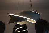 Lamp Printed IAP Toroidal Helix Chandelier | 3D Printed LED Ceiling Light | Sculptural Pendant Lamp