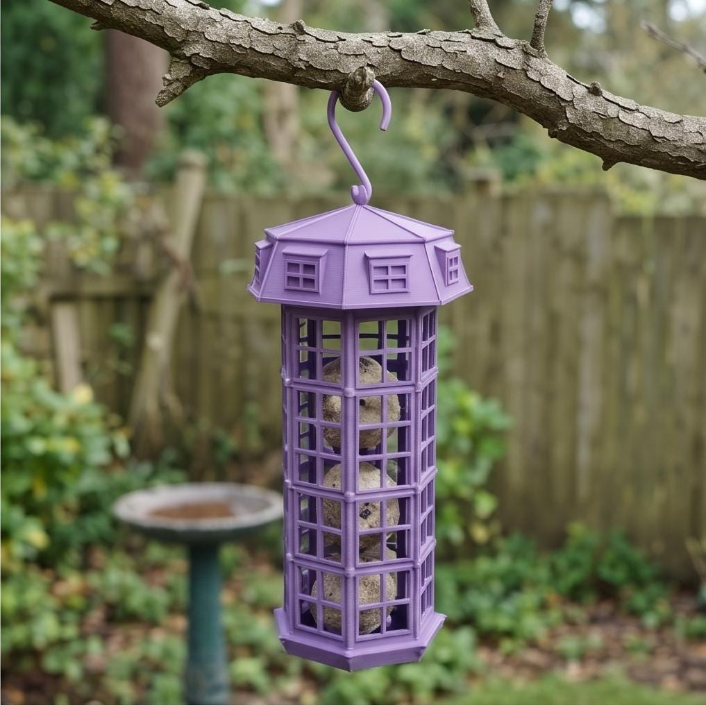 Gazzaladra Suet Bird Feeder | Bird Watchers | Garden Ornament