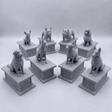 LV 3D Custom Dog Memorial Statue from Photo | Personalized Pet Loss Gift | Dog Urn with Ashes Drawer | Pet Remembrance Sculpture