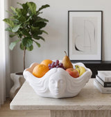 LV 3D Printing Serenity Muse Fruit Bowl | Modern Sculptural Centerpiece | Decorative Home & Kitchen Table Decor