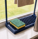 Gazzaladra Kitchen Sponge Holder | Sink Sponge Organizer | 3D Printed Sponge Dryer | Honeycomb Drain Tray | Modern Kitchen Sink Accessory