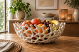 LV 3D Coral Reef Fruit Bowl | Modern 3D Printed Fruit Basket | Coastal Kitchen Decor | Decorative Countertop Bowl | Housewarming Gift