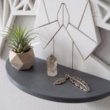 LV 3D Guardian Angel Wall Shelf | Christian Wall Decor | Floating Prayer Shelf | Geometric Angel Art