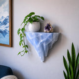 LV 3D Iceberg Wall Shelf | Geometric Floating Shelf | Crystal Ice Display Shelf | Modern Wall Decor | Polygon Shelf
