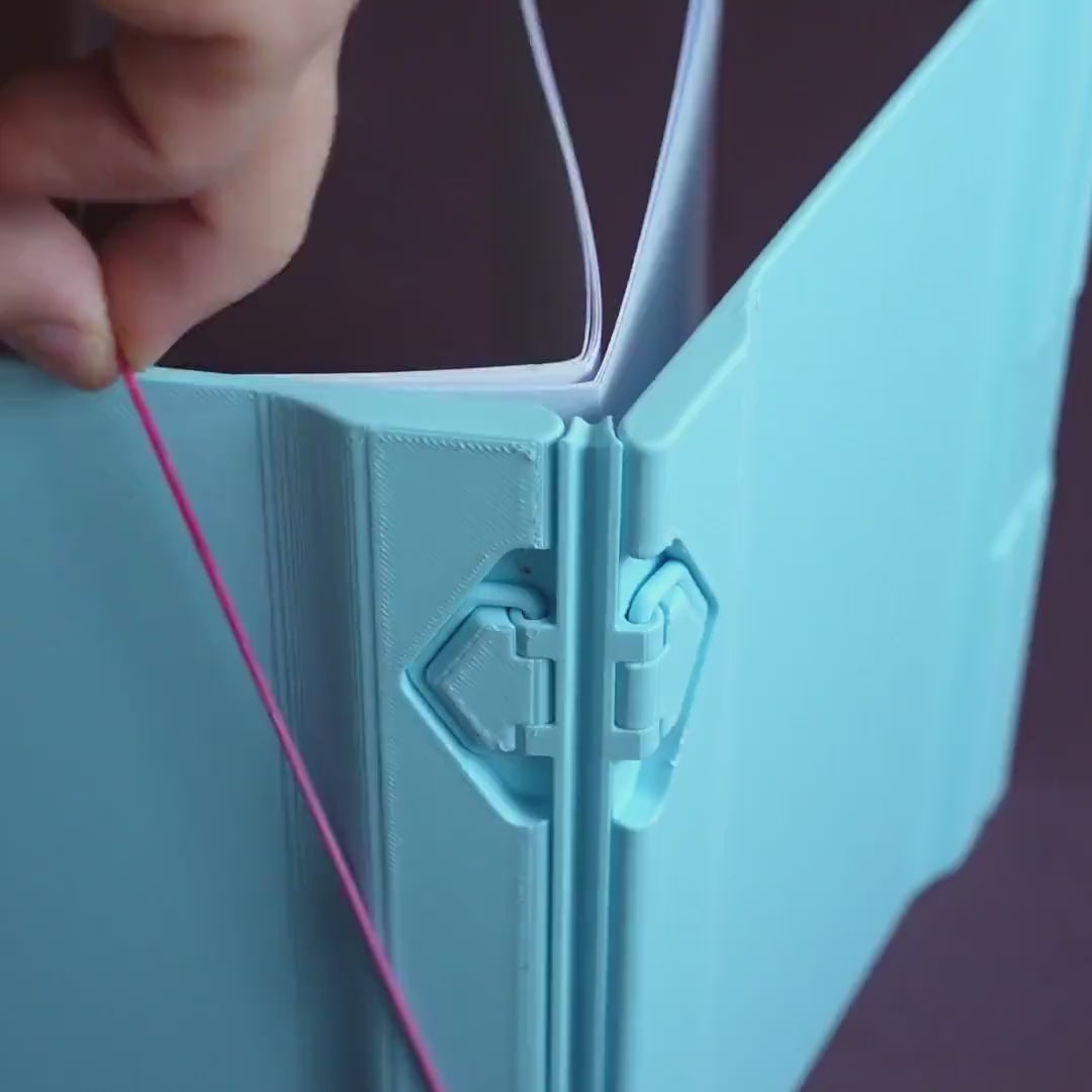 Gazzaladra Custom Reusable Notebook Cover with Pencil Holder Slot | A4, A5, A6 | US Letter, US Half Letter | All Sizes & Engraved Options!!!