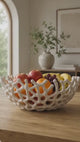 LV 3D Coral Reef Fruit Bowl | Modern 3D Printed Fruit Basket | Coastal Kitchen Decor | Decorative Countertop Bowl | Housewarming Gift