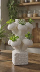 LV 3D Mini Stackable Hydroponic Mushroom System | Desktop Indoor Garden | 3D Printed Hydroponic Planter | Modern Herb Grow Kit