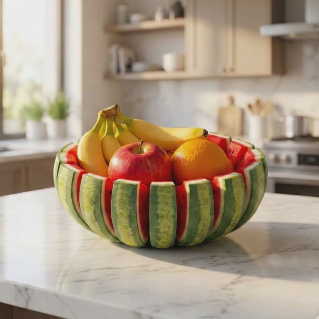 LV 3D Watermelon Bowl l Decor | Tableware | Decorative Bowl | Fruit Bowl